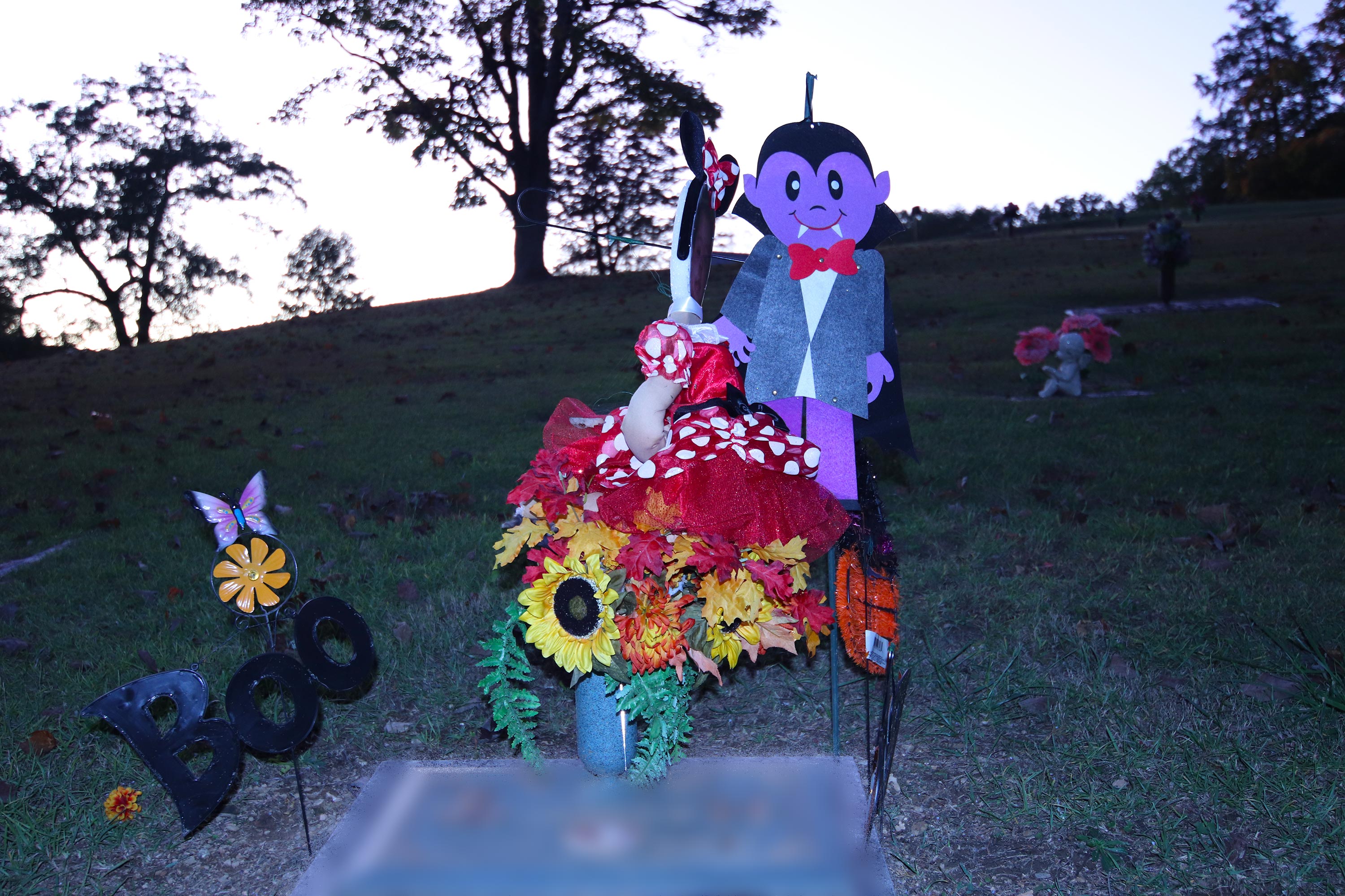 Halloween Grave Decorations for Grave Care Business Owners