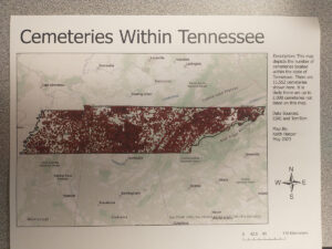 Cemetery Map of Tennessee Cemeteries